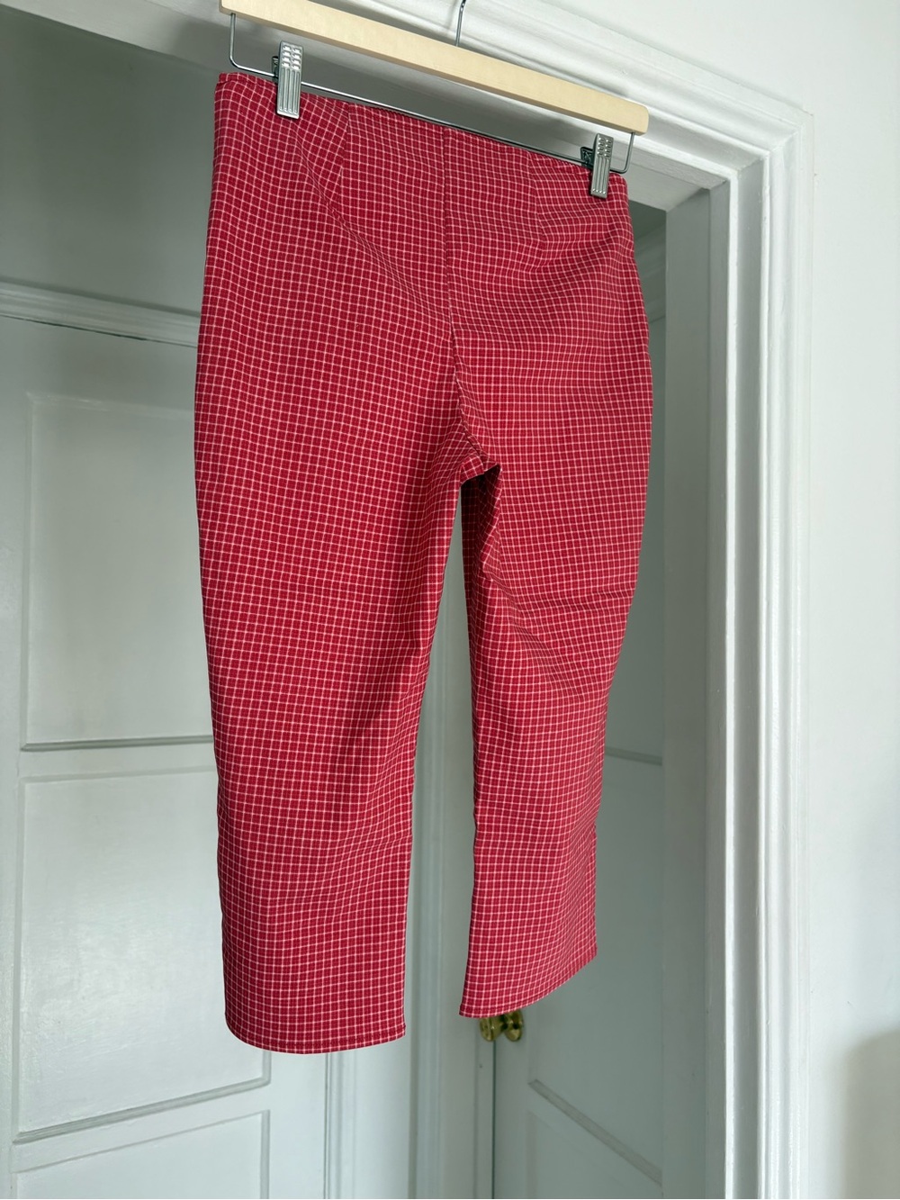 Kimchi Blue Red Checked Capris